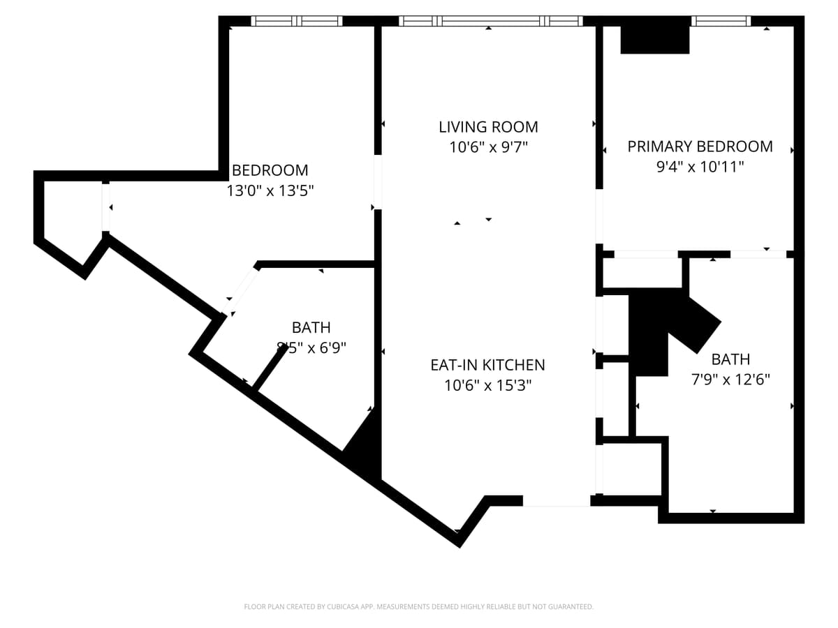 Floor plan for Unit 310