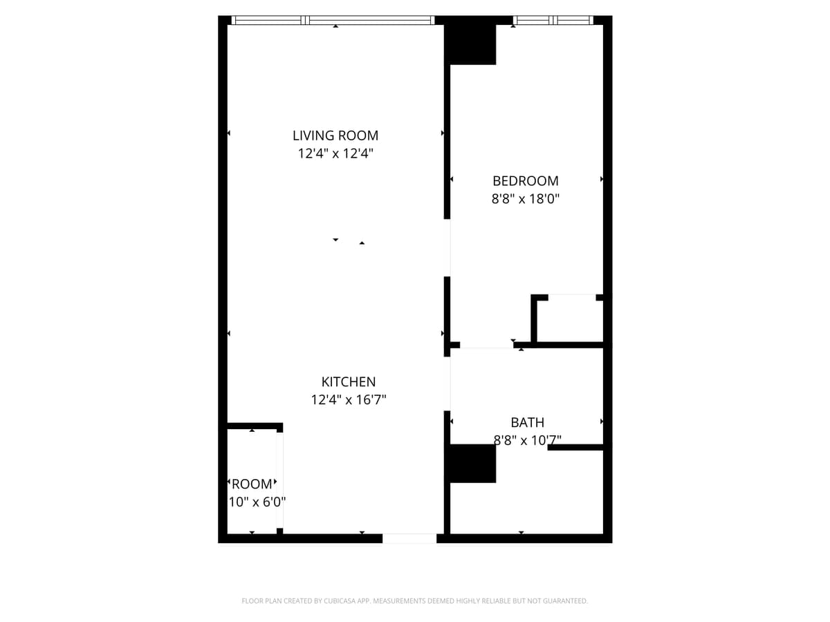 Floor plan for Unit 302